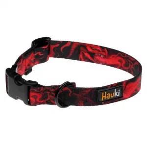 obroża z klamrą w smoki