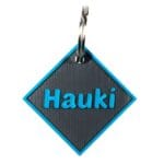 gumowa adresówka dla psa